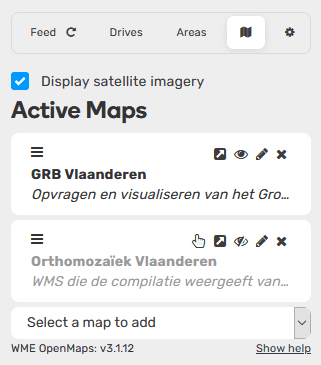 Open Maps layers